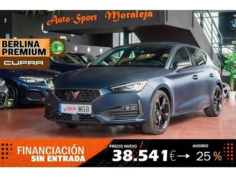 Usado Cupra Leon 190 CV (139 kW) 2023 Azul Utilitario