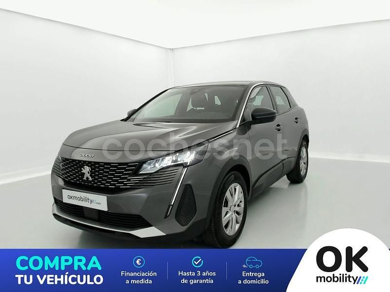 Gris / plata Usado 2022 Peugeot 3008 Active SUV | 18.250 € (Precio justo) - Imagen 1/4