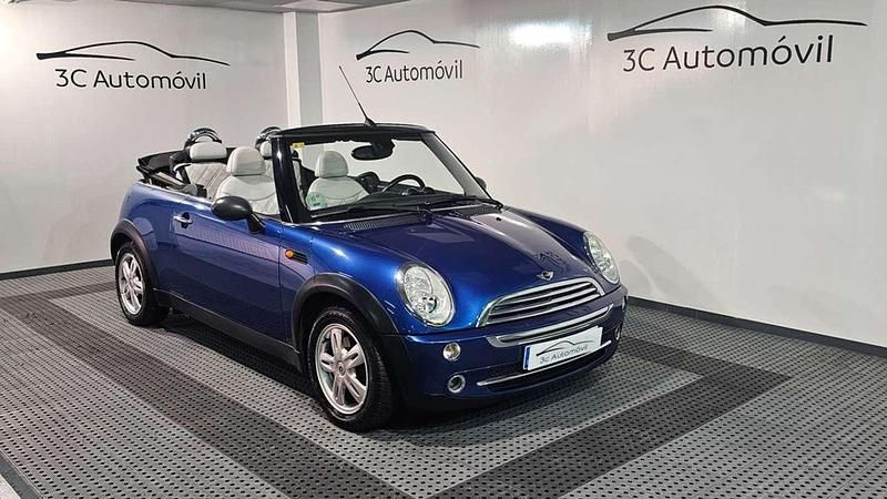 Usado Mini One Cabriolet 90 CV (66 kW) 2007 Azul Descapotable