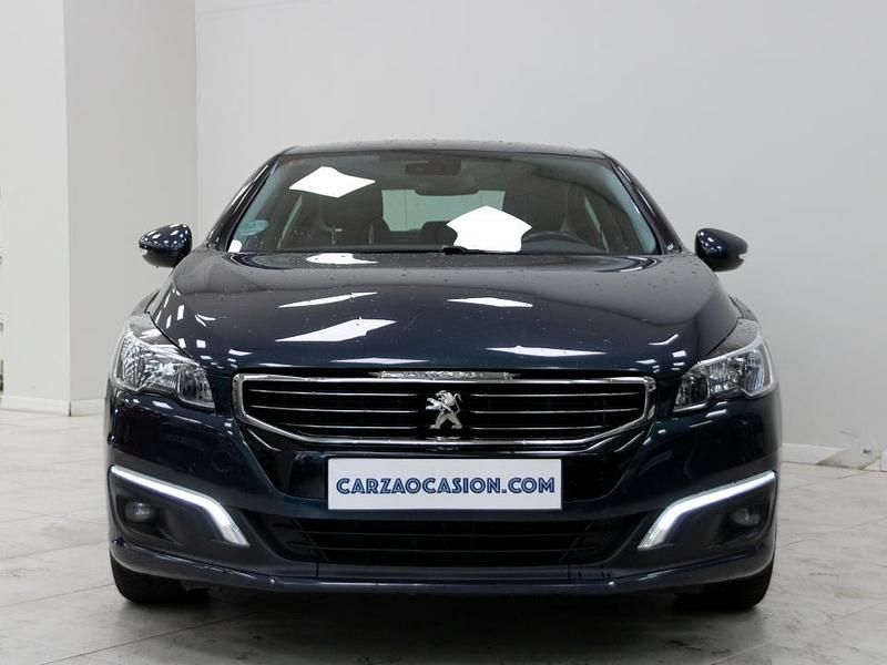 Usado Peugeot 508 Active 120 CV (88 kW) 2017 Azul Berlina