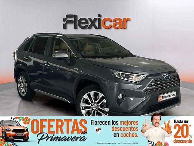 Usado Toyota RAV4 Hybrid Luxury 222 CV (163 kW) 2021 Gris SUV