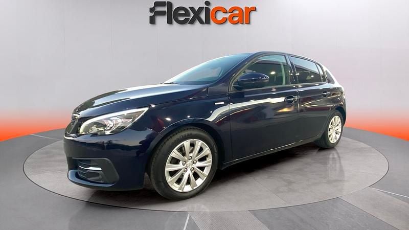 Usado Peugeot 308 Style 131 CV (96 kW) 2020 Azul Utilitario