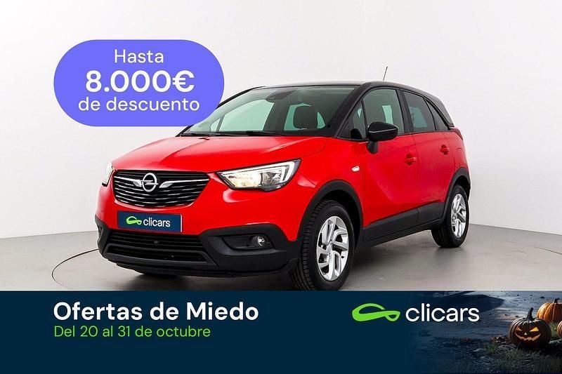 Rojo Usado 2018 Opel Crossland X Selective SUV | 10.390 € (Precio justo) - Imagen 1/4