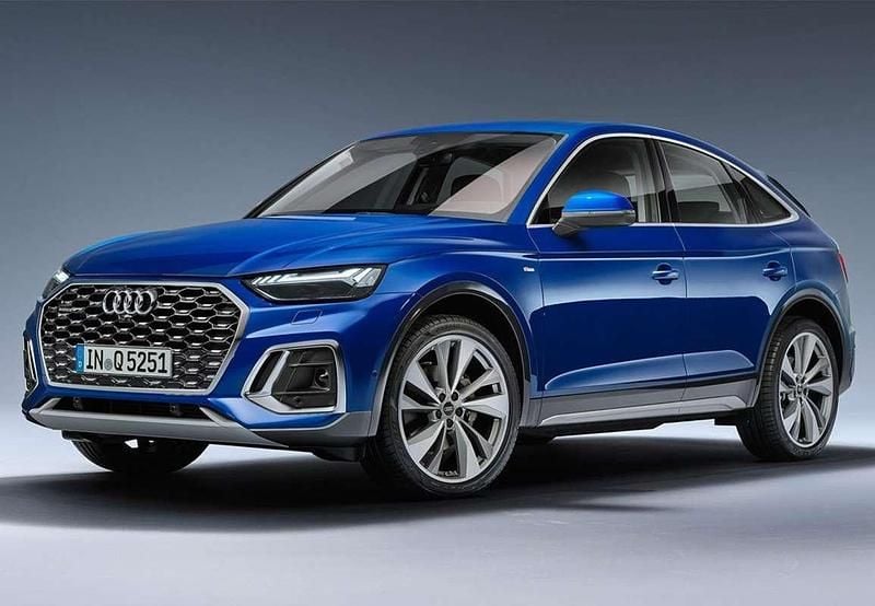 Azul Usado 2022 Audi Q5 Sportback S-Line SUV | 39.991 € (Super precio) - Imagen 1/4