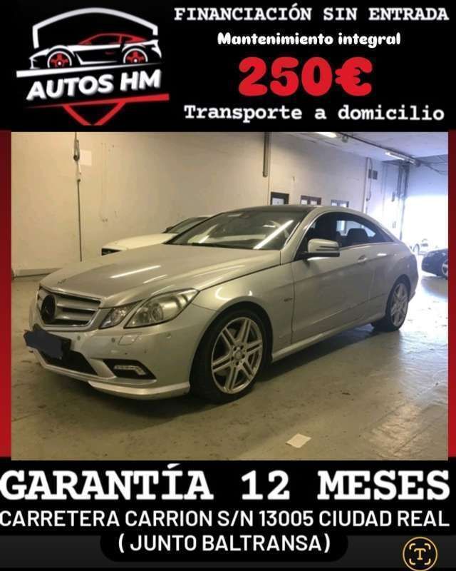 Gris Usado 2010 Mercedes E250 Coupe | 11.700 € (Precio justo) - Imagen 1/4
