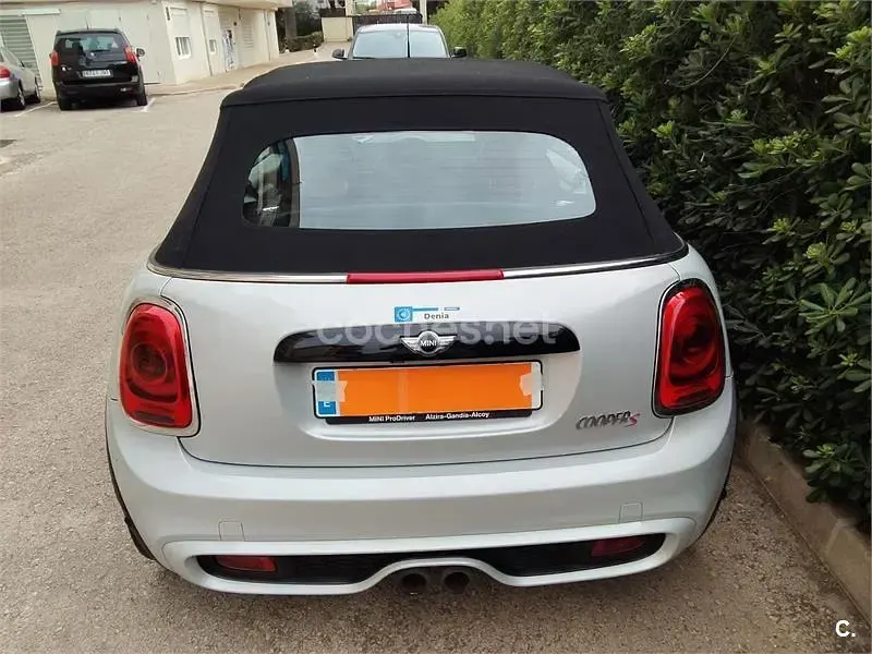 Usado Mini Cooper S Cabriolet 184 CV (135 kW) 2016 Gris / plata Descapotable