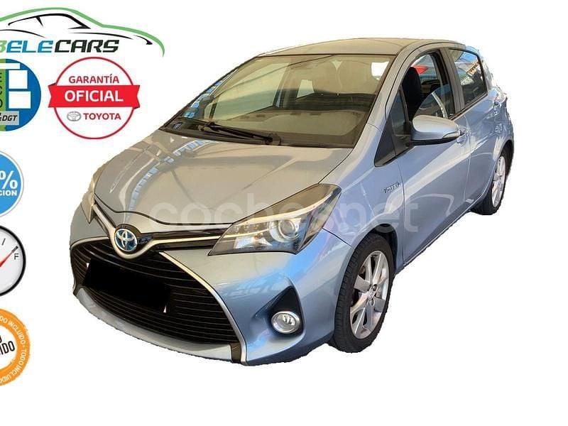 Azul Usado 2014 Toyota Yaris Hybrid Advance Berlina | 10.450 € (Un poco caro) - Imagen 1/4
