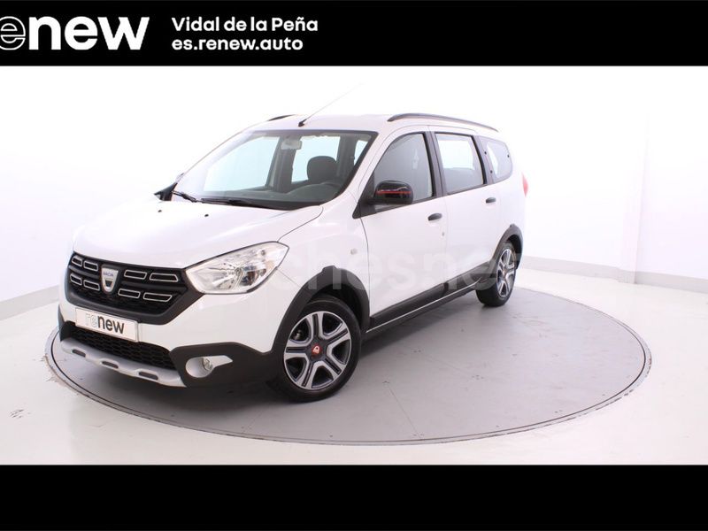 Blanco Usado 2019 Dacia Lodgy Monovolumen | 15.990 € (Precio justo) - Imagen 1/4