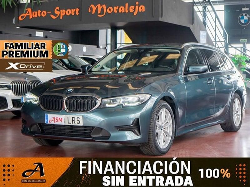 Usado BMW 330 Sport Line 286 CV (210 kW) 2021 Azul Familiar