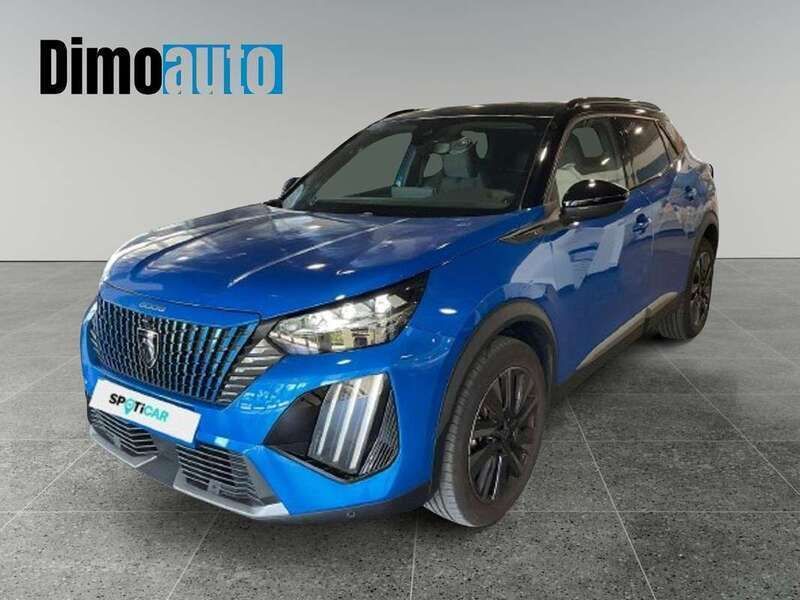 Azul Usado 2023 Peugeot 2008 GT SUV | 26.900 € (Caro) - Imagen 1/4