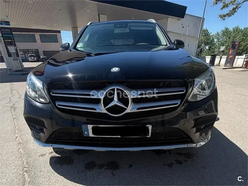 Usado Mercedes GLC250 204 CV (150 kW) 2016 Negro SUV