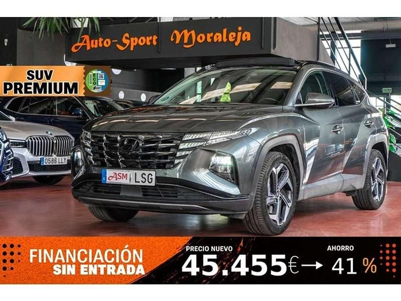 Gris Usado 2021 Hyundai Tucson Style SUV | 23.900 € (Un poco caro) - Imagen 1/4