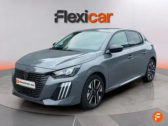 Usado Peugeot 208 Allure 100 CV (73 kW) 2025 Gris Utilitario
