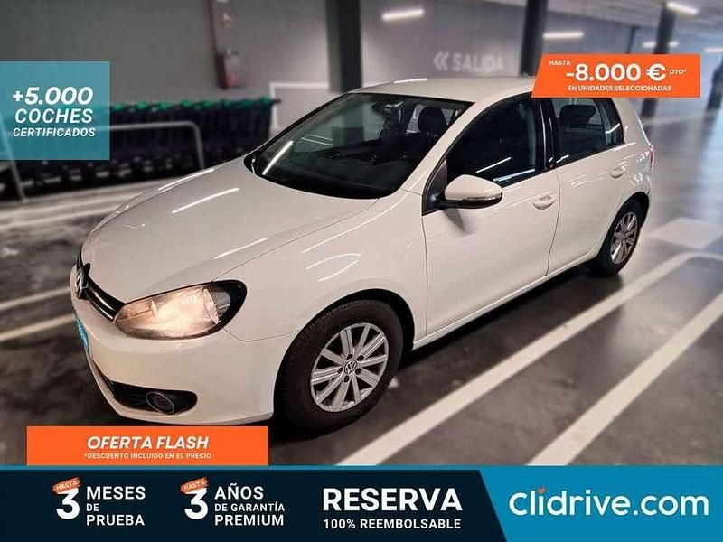 Usado VW Golf VI 105 CV (77 kW) 2011 Blanco Utilitario