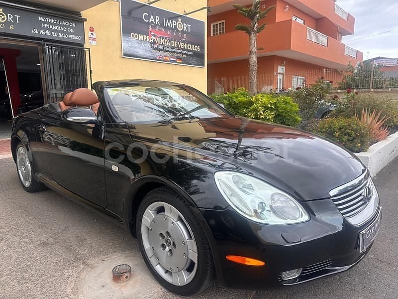 Negro Usado 2004 Lexus SC430 Descapotable | 18.500 € - Imagen 1/4