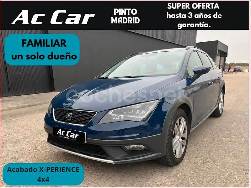 Azul Usado 2016 Seat Leon Familiar | 11.000 € (Super precio) - Imagen 1/4