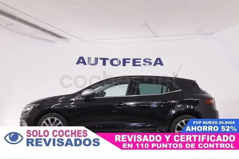 Usado Renault Mégane GT Line GT-Line 130 CV (95 kW) 2016 Negro Berlina