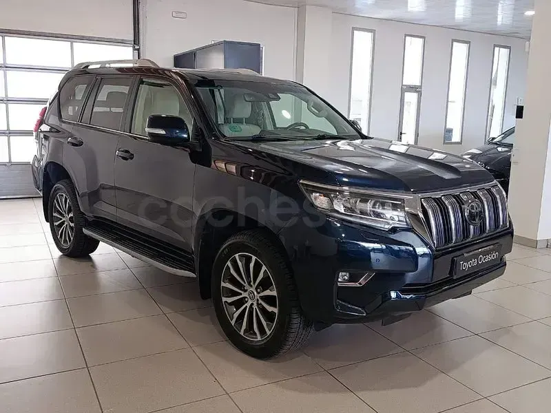 Usado Toyota Land Cruiser 177 CV (130 kW) 2018 Azul SUV