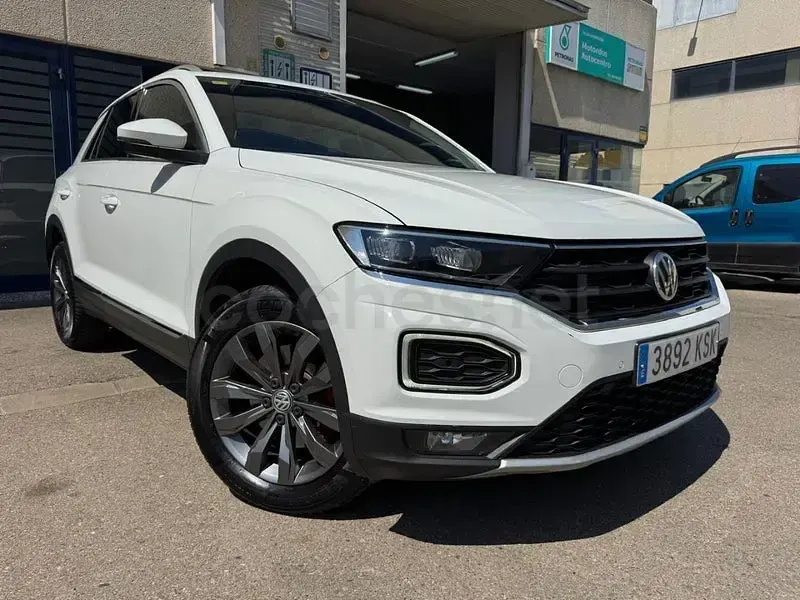 Usado VW T-Roc Sportline 115 CV (84 kW) 2018 Blanco SUV