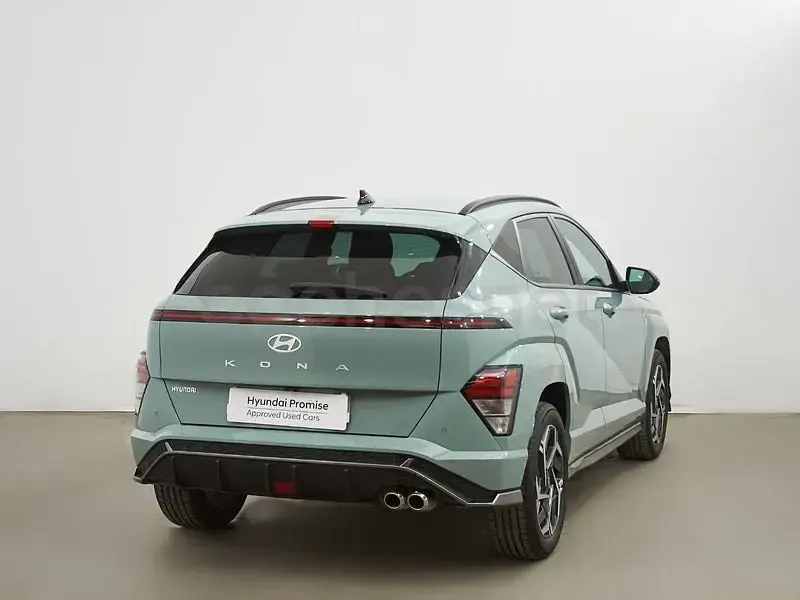 Usado Hyundai Kona N Line 138 CV (101 kW) 2025 Verde SUV