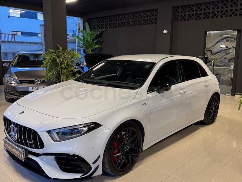 Usado Mercedes A45 AMG 421 CV (309 kW) 2021 Blanco Berlina