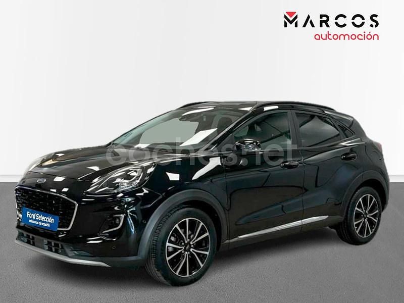 Negro Usado 2022 Ford Puma Titanium SUV | 18.900 € (Precio justo) - Imagen 1/4