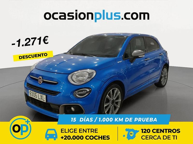 Azul Usado 2022 Fiat 500X Sport SUV | 13.990 € (Buen precio) - Imagen 1/4