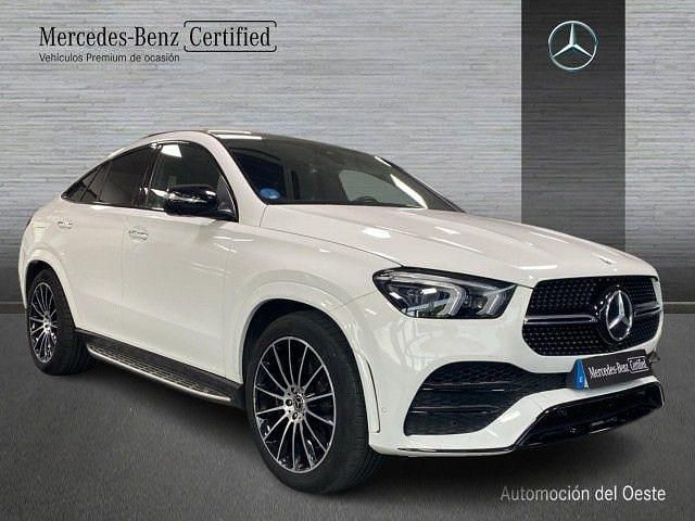 Usado Mercedes GLE350 AMG line 333 CV (244 kW) 2023 Blanco polar Coupe
