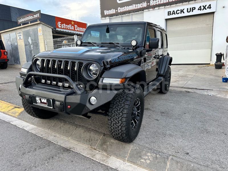 Usado Jeep Wrangler Rubicon 381 CV (280 kW) 2022 Negro SUV