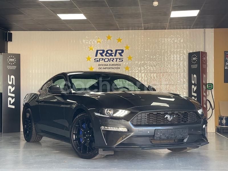 Gris / plata Usado 2019 Ford Mustang Coupe | 33.990 € (Precio justo) - Imagen 1/4