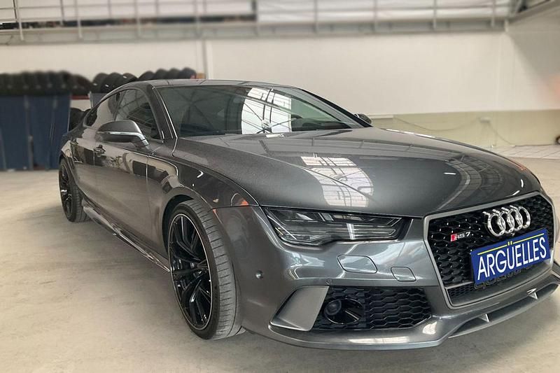 Usado Audi RS7 Sportback Performance 605 CV (444 kW) 2016 Gris Utilitario