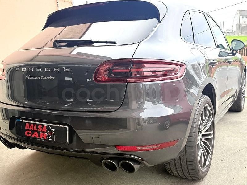 Usado Porsche Macan Turbo 400 CV (294 kW) 2016 Gris / plata SUV