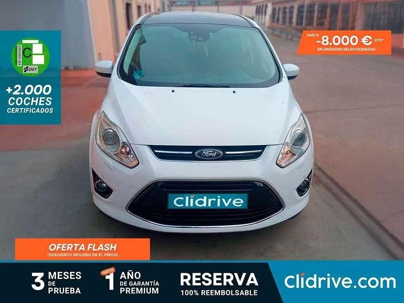 Blanco Usado 2014 Ford C-MAX Titanium Monovolumen | 5990 € (Super precio) - Imagen 1/4