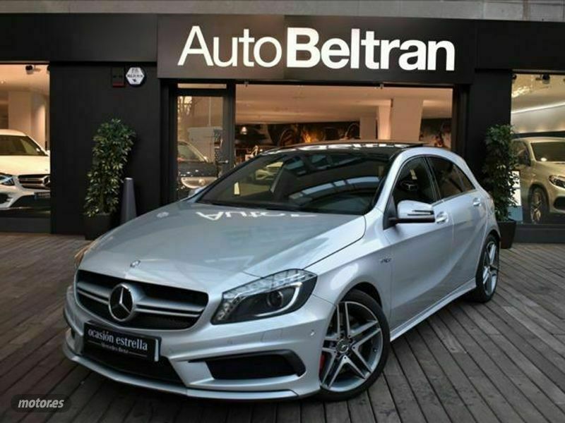 Usado Mercedes A45 AMG AMG 360 CV (264 kW) 2013 Plateado Berlina