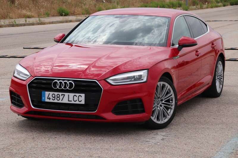 Rojo Usado 2019 Audi A5 Sportback Advanced Berlina | 22.990 € - Imagen 1/4