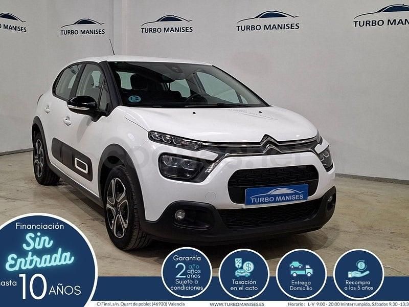 Usado Citroën C3 Feel 102 CV (75 kW) 2021 Blanco Utilitario