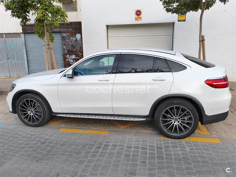 Usado Mercedes GLC250 204 CV (150 kW) 2018 Blanco Coupe