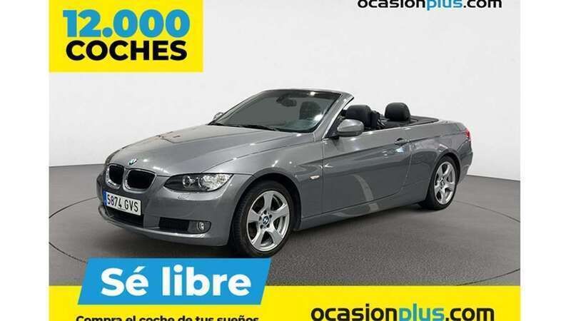 Gris Usado 2010 BMW 320 Cabriolet Descapotable | 12.900 € (Precio justo) - Imagen 1/4