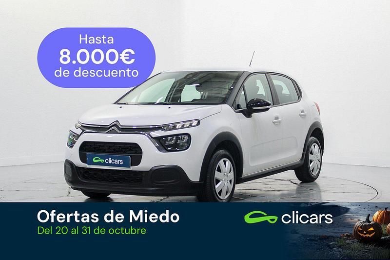 Blanco Usado 2022 Citroën C3 Live Utilitario | 10.990 € (Precio justo) - Imagen 1/4