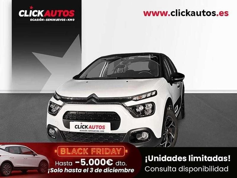 Blanco Usado 2022 Citroën C3 Feel Utilitario | 9400 € (Buen precio) - Imagen 1/4