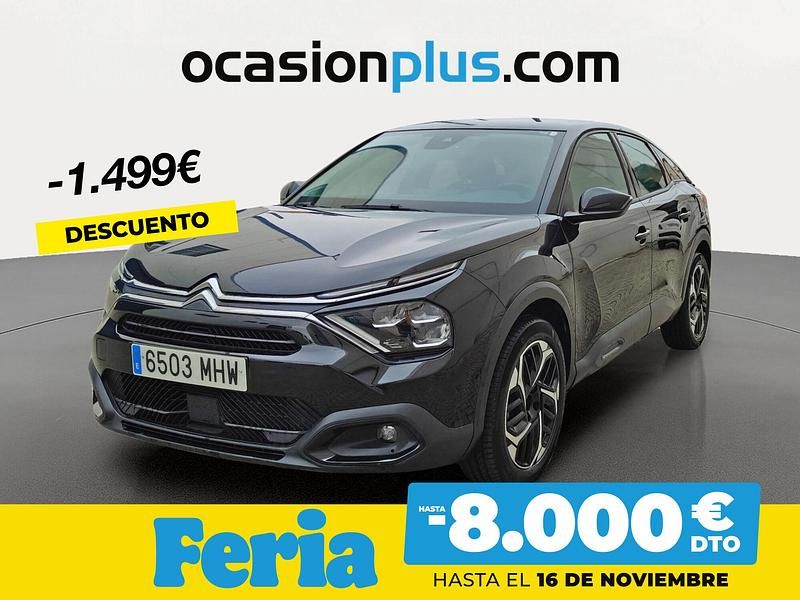 Negro Usado 2023 Citroën C4 Feel Berlina | 16.490 € (Precio justo) - Imagen 1/4