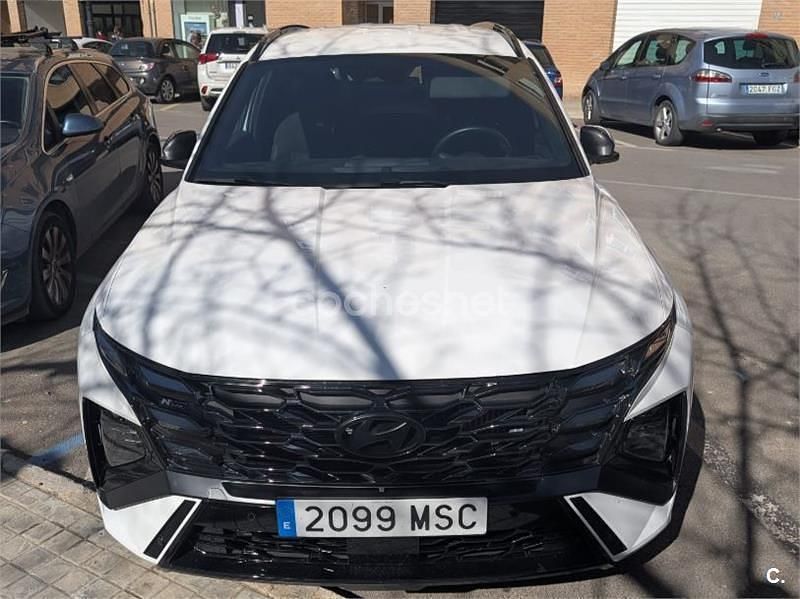 Usado Hyundai Tucson N Line 160 CV (117 kW) 2024 Blanco SUV