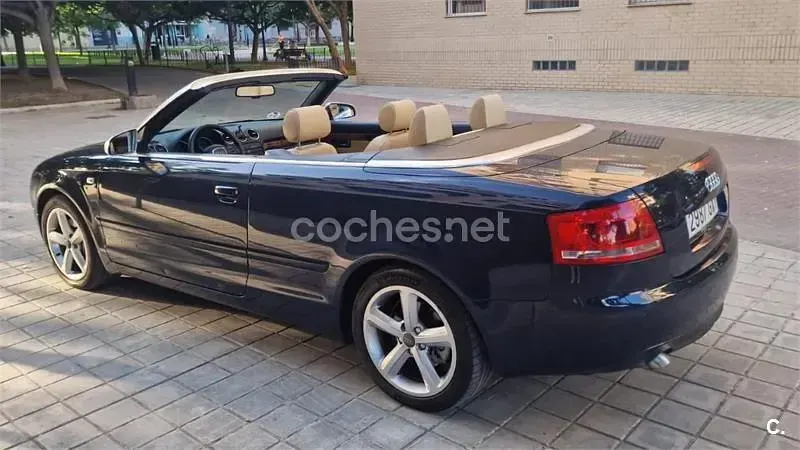 Usado Audi A4 Cabriolet 180 CV (132 kW) 2008 Azul Descapotable