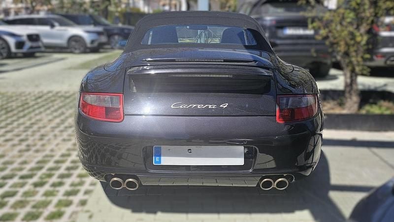 Usado Porsche 911 Carrera 4 345 CV (253 kW) 2008 Negro metalizado Descapotable