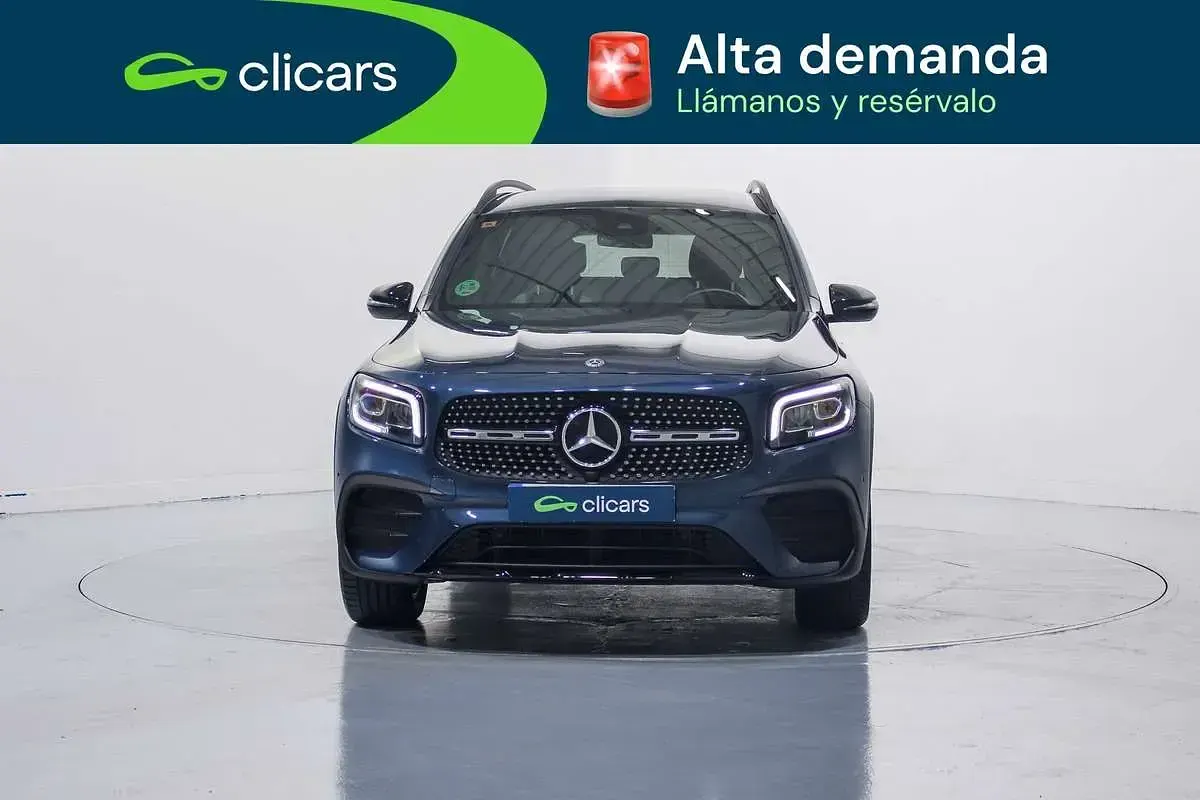 Begagnad Mercedes GLB200 150 HK (110 kW) 2021 Blå SUV