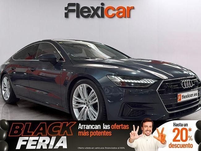 Azul Usado 2018 Audi A7 Berlina | 39.890 € (Precio justo) - Imagen 1/4