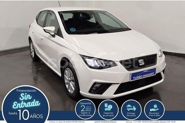 Usado Seat Ibiza Reference 80 CV (58 kW) 2022 Blanco Berlina