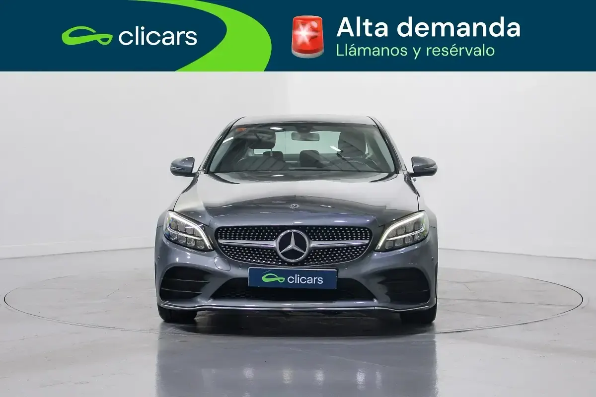 Usado Mercedes C220 194 CV (142 kW) 2019 Gris Berlina