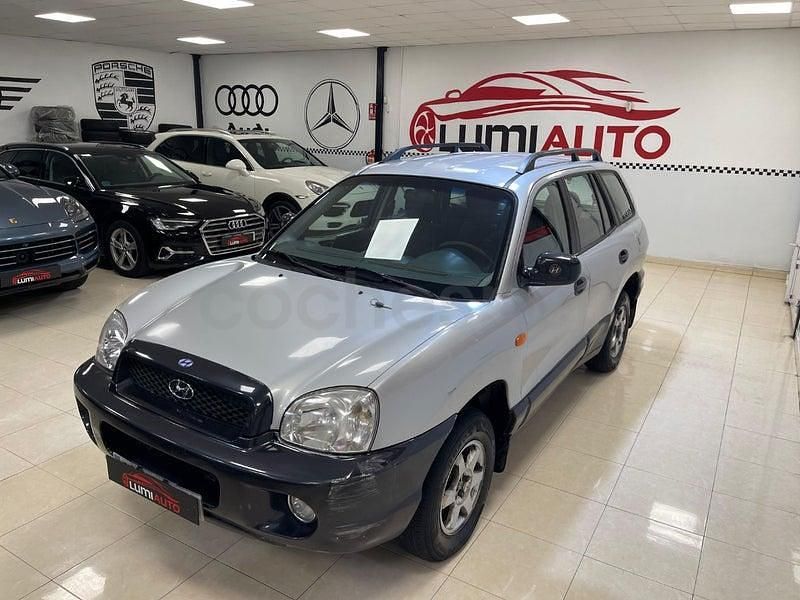Usado Hyundai Santa Fe GLS 145 CV (106 kW) 2004 Gris / plata SUV