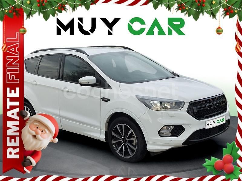 Blanco Usado 2019 Ford Kuga ST-Line SUV | 15.990 € (Precio justo) - Imagen 1/4